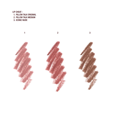 Charlotte Tilbury Mini Iconic Lip Cheat Lip Liner Trio