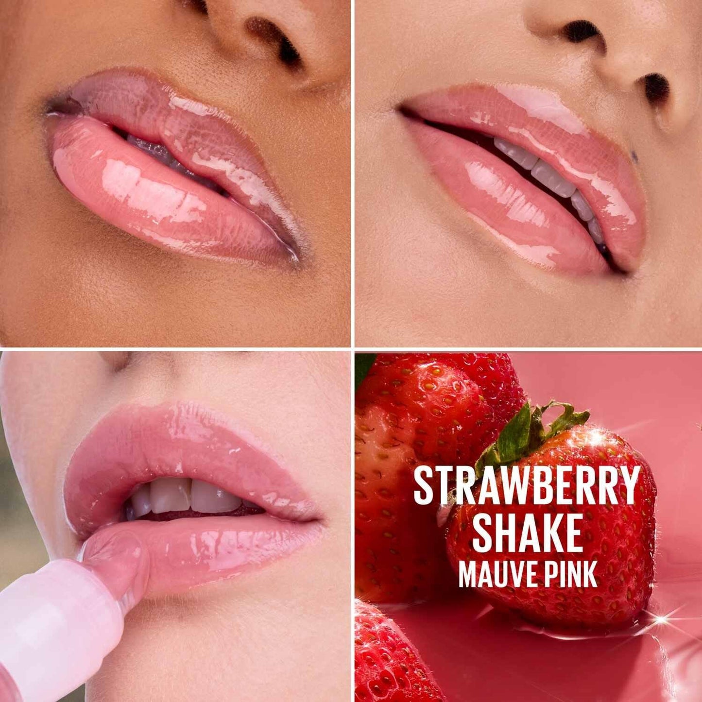 Maybelline Lifter Gel™ Oil-in-Gel Lip Gloss Strawberry Shake