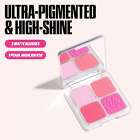 HUDA BEAUTY  Blush Filter Blurring Blushlighters Palette in Baby Pink