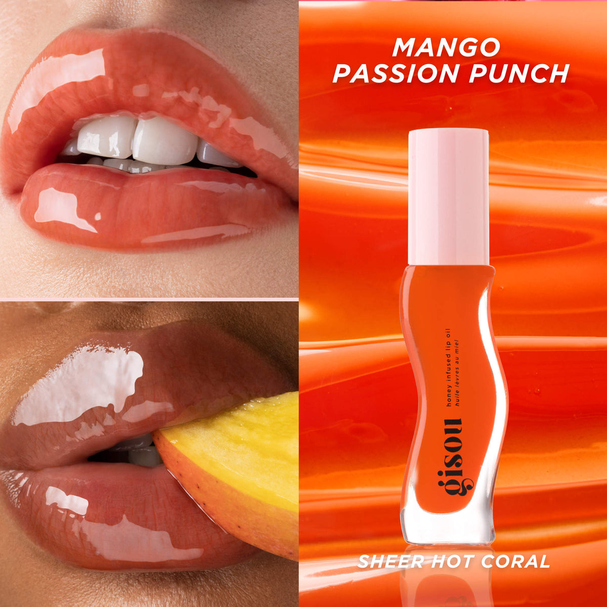 Gisou Honey Infused Hydrating Lip Oil