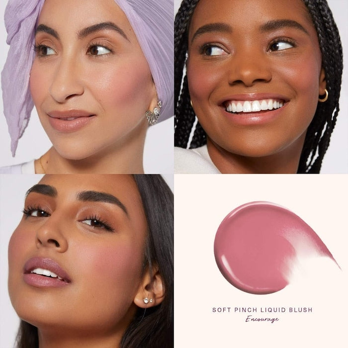 Rare Beauty Soft Pinch Dewy Liquid Blush in Encourage