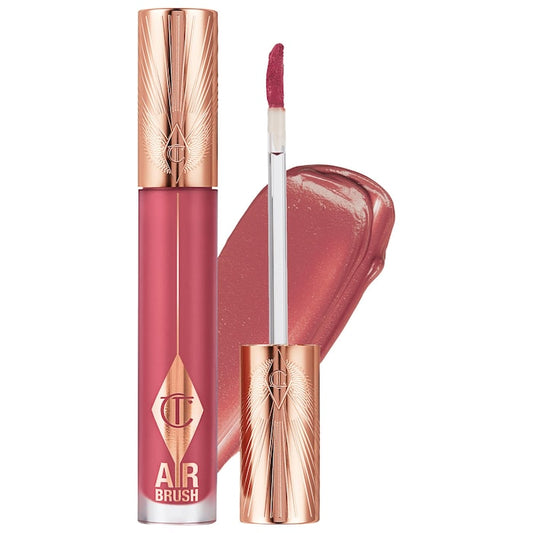 Charlotte Tilbury Airbrush Flawless Matte Lip Blur Liquid Lipstick in Rosy Glow