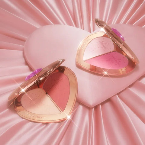 Charlotte Tilbury Beauty Soulmates Face Palette - Pillow Talk Flawless Peach