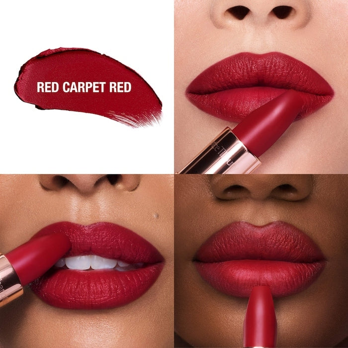 Charlotte Tilbury  Matte Revolution Hydrating Lipstick in Red Carpet Red