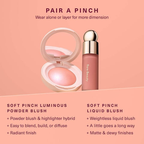 Rare Beauty Soft Pinch Dewy Liquid Blush in Worth