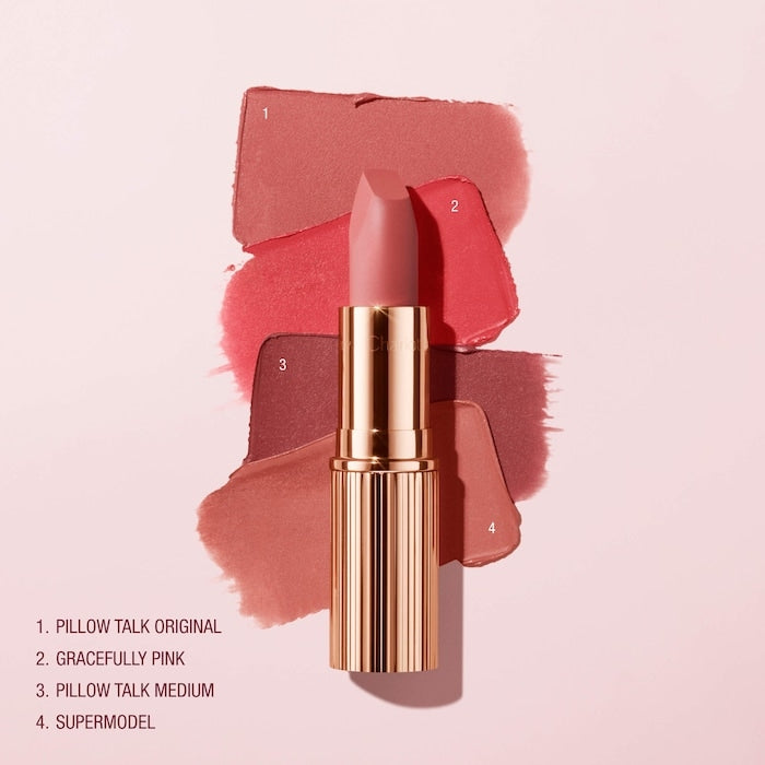 Charlotte Tilbury  Matte Revolution Hydrating Lipstick in Gracefully Pink