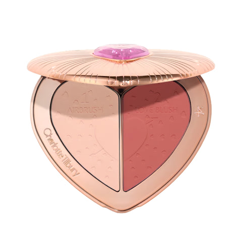 Charlotte Tilbury Beauty Soulmates Face Palette - Pillow Talk Flawless Peach