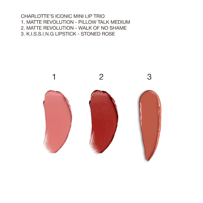 Charlotte Tilbury Mini Matte Lipstick Trio