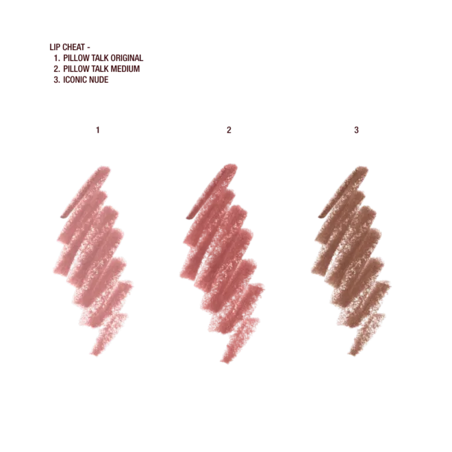 Charlotte Tilbury Mini Iconic Lip Cheat Lip Liner Trio