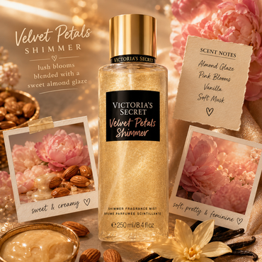 Victoria's Secret Velvet Petals Shimmer Fragrance Mist (250ml)