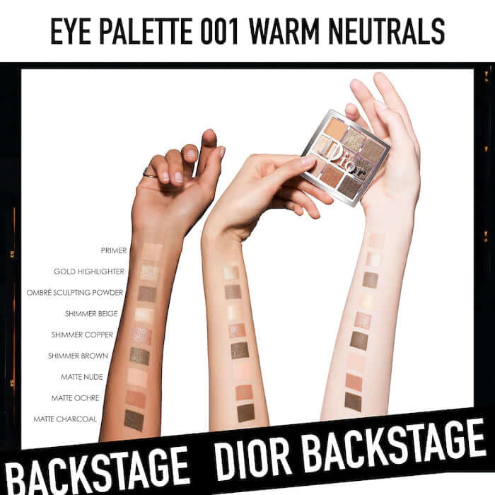 DIOR - Backstage Eyeshadow Palette - 001 Nude Essentials