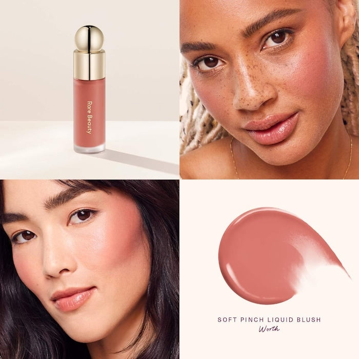 Rare Beauty Soft Pinch Dewy Liquid Blush in Worth