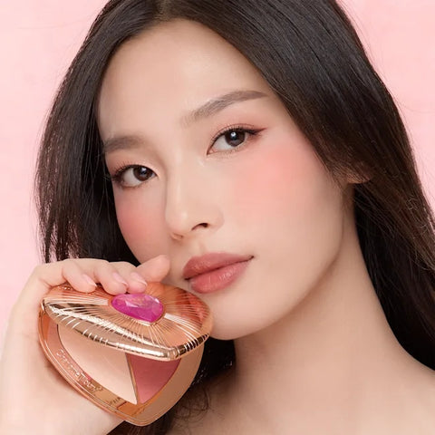 Charlotte Tilbury Beauty Soulmates Face Palette - Pillow Talk Flawless Peach