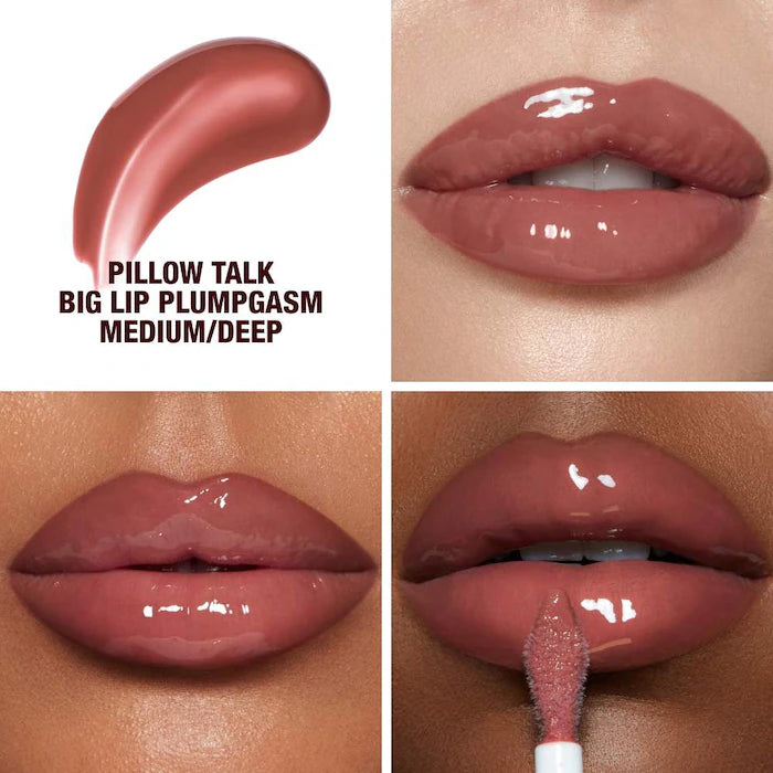 Charlotte Tilbury Big Lip Plumpgasm Plumping Lip Gloss Medium/ Deep