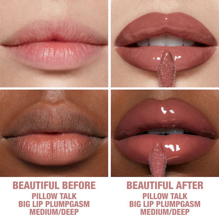 Charlotte Tilbury Big Lip Plumpgasm Plumping Lip Gloss Medium/ Deep