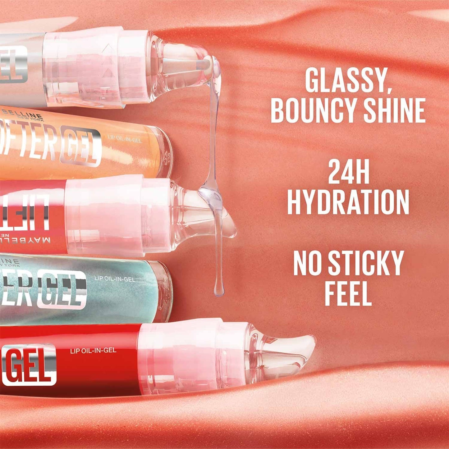 Maybelline Lifter Gel™ Oil-in-Gel Lip Gloss Melon-Ade