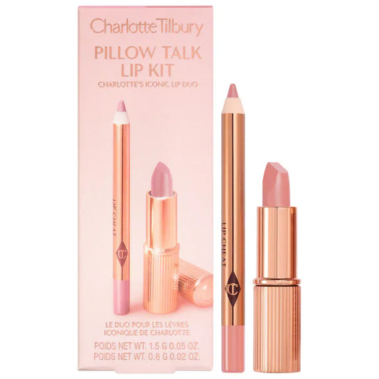 Charlotte Tilbury Mini Pillow Talk Fair Lipstick & Liner Set