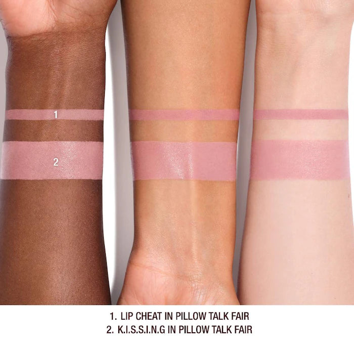 Charlotte Tilbury Mini Pillow Talk Fair Lipstick & Liner Set