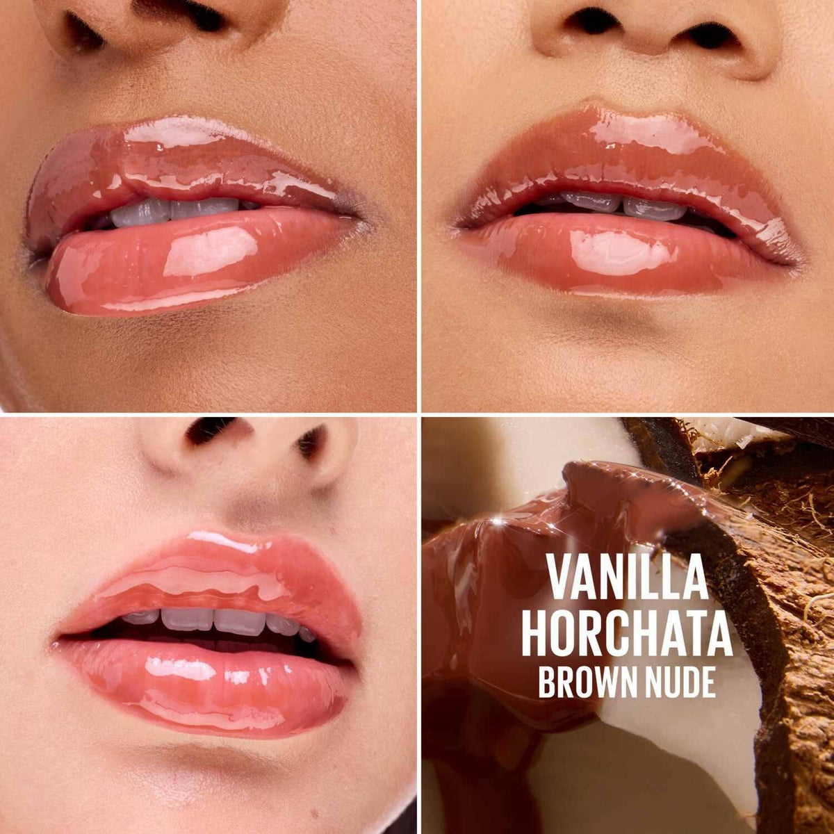 Maybelline Lifter Gel™ Oil-in-Gel Lip Gloss with Hyaluronic Acid Vanilla Horchata