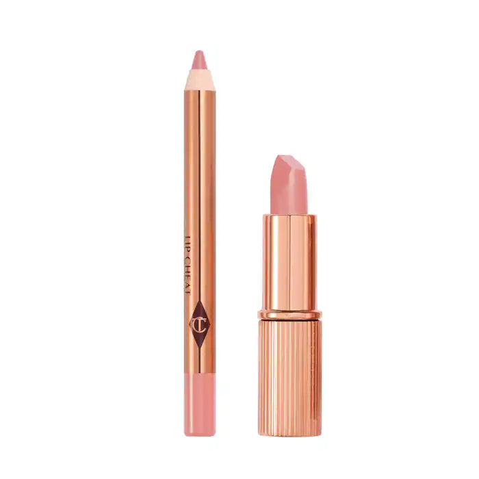 Charlotte Tilbury Mini Pillow Talk Fair Lipstick & Liner Set