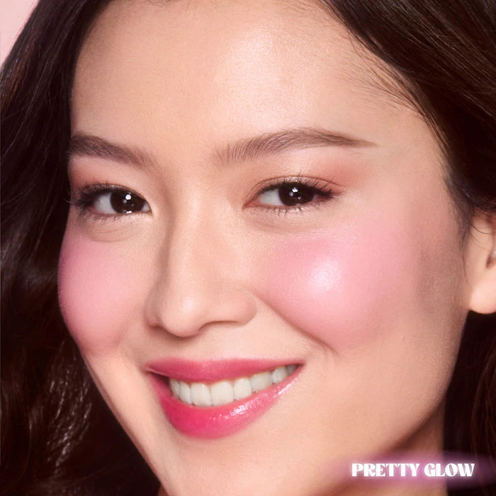 Charlotte Tilbury Unreal Lip + Cheek Glow Blush Stick in Pretty Glow