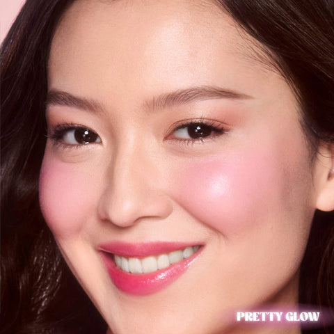 Charlotte Tilbury Unreal Lip + Cheek Glow Blush Stick in Pretty Glow