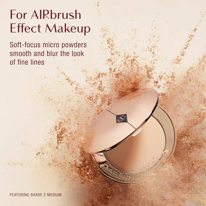Charlotte Tilbury Airbrush Flawless Finish Refillable Blurring & Setting Powder 2 Medium