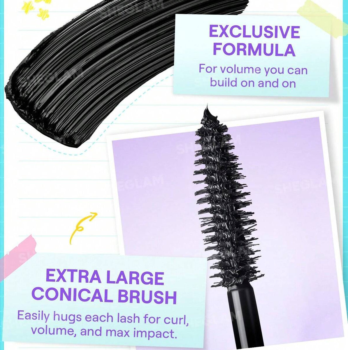 Sheglam Lashlighter Mega Boost Mascara